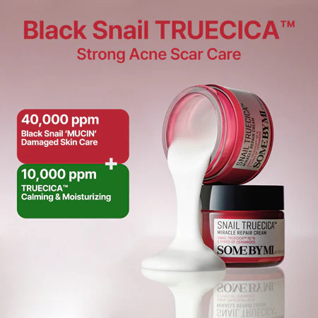 Snail Truecica Miracle Repair Cream 60g - Recuperadora y calmante