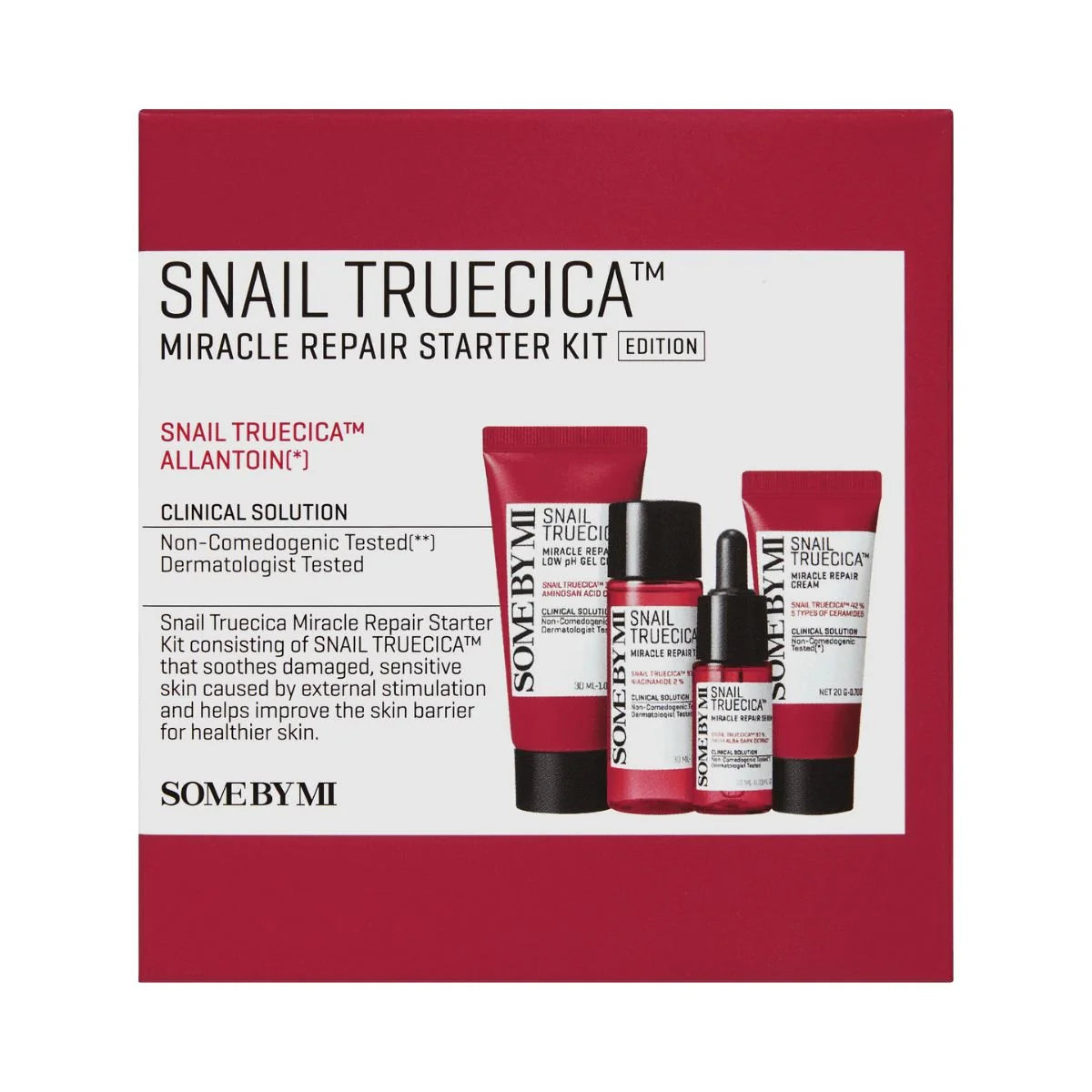 Snail Truecica Miracle Repair Starter Kit: rutina de reparación de 4 partes